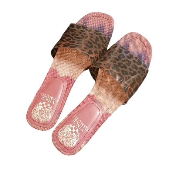 Vince Camuto Animal Print Slides SEE AD FOR SIZE - Picture 1 of 4